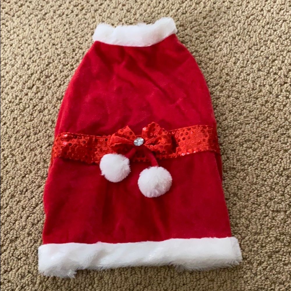 Christmas dog sweater